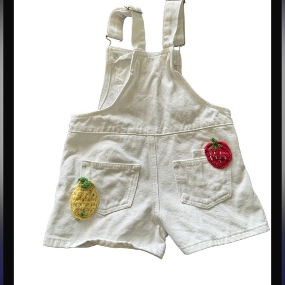 CROCHET DENIM OVERALLS - Picture 4 of 5